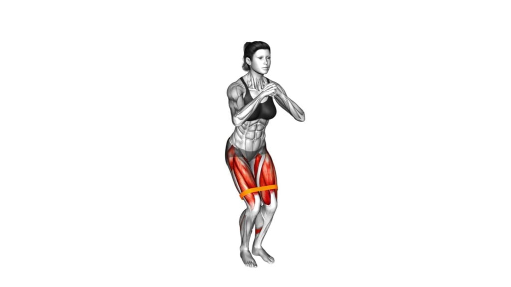 Resistance Band Lateral Step And Squat (female) - Exercise Guide & Tips