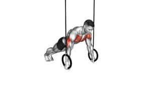 Ring Archer Push-up (male) - Video Exercise Guide & Tips