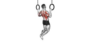 Ring Wide Pull-up (male) - Video Exercise Guide & Tips