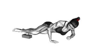 Roll Ball Posterior Tibialis (Single Leg) Side Lying on Floor (female) - Video Exercise Guide & Tips