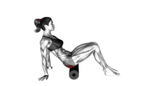 Roll Glutes Sitting on Floor (female) - Video Exercise Guide & Tips