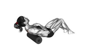 Roll Middle Back Lying on Floor (female) - Video Exercise Guide & Tips