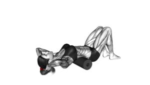 Roll Thoracic Spine Lying on Floor (female) - Video Exercise Guide & Tips