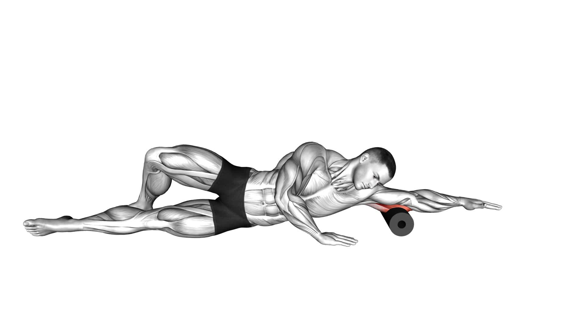 Roll Triceps Side Lying on Floor - Video Exercise Guide & Tips