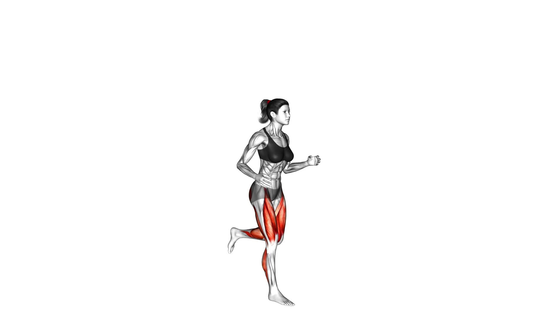 Run and Hop (female) - Video Exercise Guide & Tips