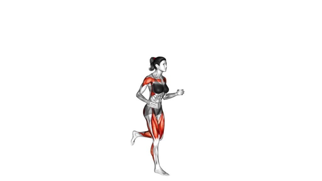 Simple Jack Running Run And Jack Jump (Female): Video Exercise Guide & Tips For Maximum Impact