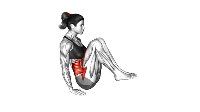 Seated In Out Leg Raise on Floor (female) - Video Exercise Guide & Tips