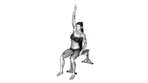 Seated Lower Back Stretch (female) - Video Exercise Guide & Tips