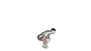 Semi Squat Jump (male) - Video Exercise Guide & Tips