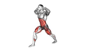 Shoulder Rotation Twist Split Lunge Stretch (male) - Video Exercise Guide & Tips