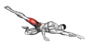 Side Lying Clam and Kick (male) - Video Exercise Guide & Tips