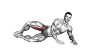 Side Lying Heel and Knee Taps (male) - Video Exercise Guide & Tips