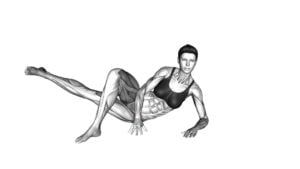 Side Lying Hip Adduction (left) (female) - Video Exercise Guide & Tips