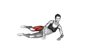Side Lying Knee Circle Kick (female) - Video Exercise Guide & Tips