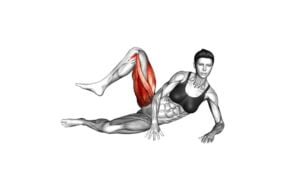 Side Lying Side Thigh Push (female) - Video Exercise Guide & Tips
