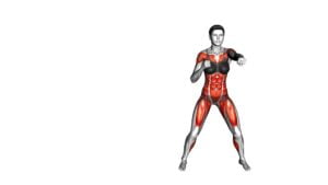 Side Shuffle Forward Punch (female) - Video Exercise Guide & Tips