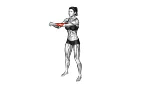 Side Wrist Pull Stretch (female) - Video Exercise Guide & Tips