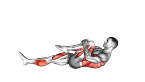 Single Leg Stretch (Bent Knee) (Male) - Video Exercise Guide & Tips