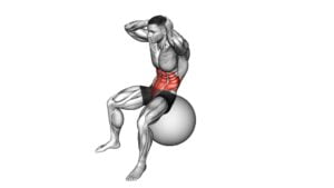 Sit-Up on Stability Ball - Video Exercise Guide & Tips