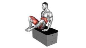 Sitting Frog Crunch on a Padded Stool - Video Exercise Guide & Tips