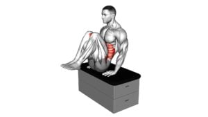 Sitting in Out Leg Raise on a Padded Stool - Video Exercise Guide & Tips