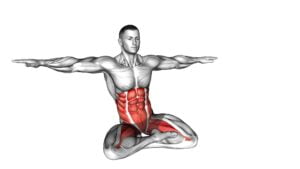 Sitting Lotus Pose Hip Horizontal Rotation (VERSION 2) - Video Exercise Guide & Tips