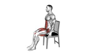 Sitting March on a Chair (male) - Video Exercise Guide & Tips