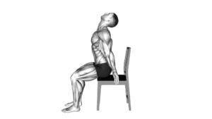 Sitting Scapular Adduction (male) - Video Exercise Guide & Tips