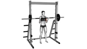 Smith Bicep Curl (female) - Video Exercise Guide & Tips