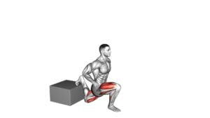 Split Squat With Low Box - Video Exercise Guide & Tips
