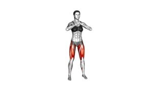 Squat Leg Side Lift (female) - Video Exercise Guide & Tips