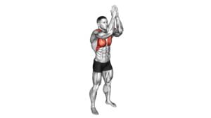 Standing Elbow Clap (male) - Video Exercise Guide & Tips