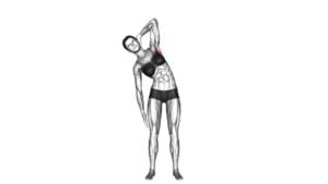Standing Lateral Stretch (female) - Video Exercise Guide & Tips