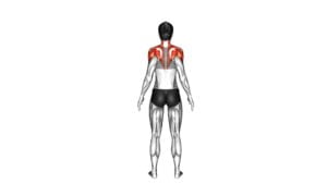 Standing Scapular Rotation (female) - Video Exercise Guide & Tips