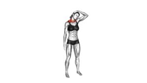 Standing Side Neck Stretch (female) - Video Exercise Guide & Tips