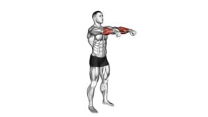 Standing Switching Palm Squeezes (male) - Video Exercise Guide & Tips