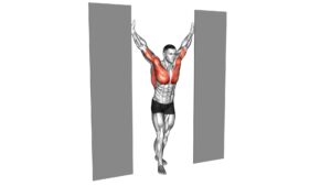 Standing Upright Shoulders Stretch - Video Exercise Guide & Tips