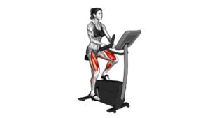 Stationary Bike Run (version 4) (female) - Video Exercise Guide & Tips