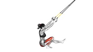 Suspender Single Leg Squat (female) - Video Exercise Guide & Tips