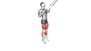 Suspender Squat Jump (male) - Video Exercise Guide & Tips