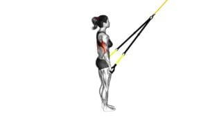 Suspender Triceps Kickback (female) - Video Exercise Guide & Tips