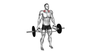 Trap Bar Standing Shrug (male) - Video Exercise Guide & Tips