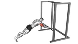 Triceps Press (Low Bar Position) - Video Exercise Guide & Tips