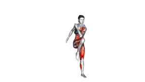 Twisting Knee Thrust (female) - Video Exercise Guide & Tips