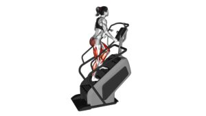 Walking on Stepmill (female) - Video Exercise Guide & Tips