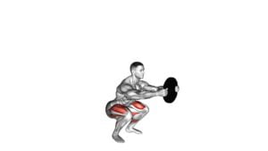 Weighted Counterbalanced Squat (male) - Video Exercise Guide & Tips