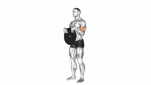 Weighted Standing Curl - Video Exercise Guide & Tips