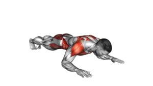 Wide Front Elbow Plank (male) - Video Exercise Guide & Tips