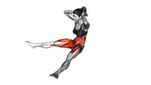 Wide Leg Sit-up (female) - Video Exercise Guide & Tips