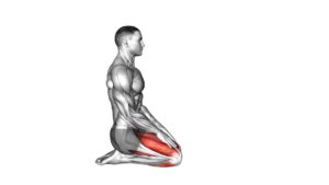 Yoga Vajrasana Thunderbolt Diamond Pose (male) - Video Exercise Guide & Tips